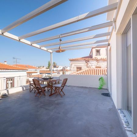 The Roof - Flat Sea View In Aegina Town Apartment Ngoại thất bức ảnh