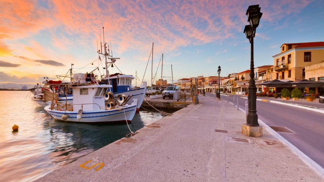 The Roof - Flat Sea View In Aegina Town Apartment Ngoại thất bức ảnh