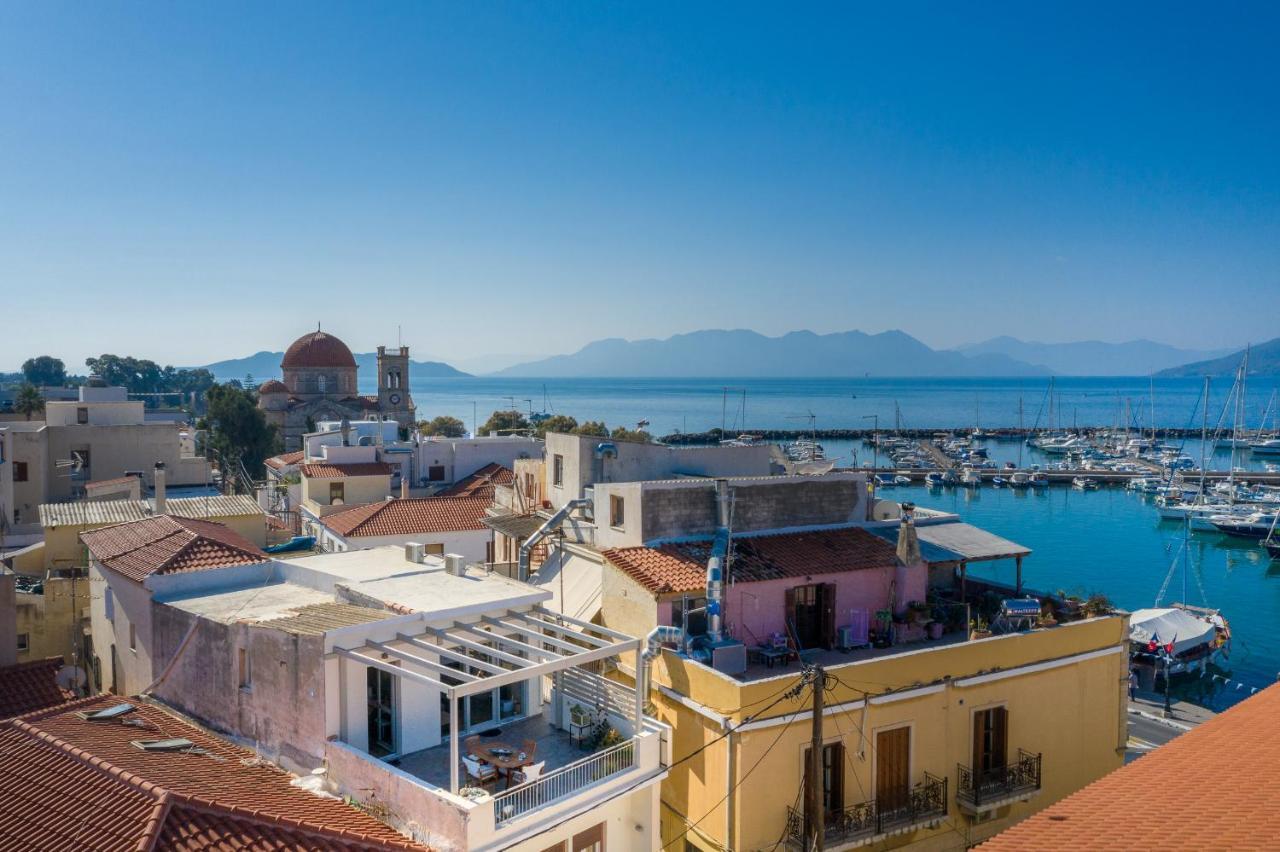The Roof - Flat Sea View In Aegina Town Apartment Ngoại thất bức ảnh