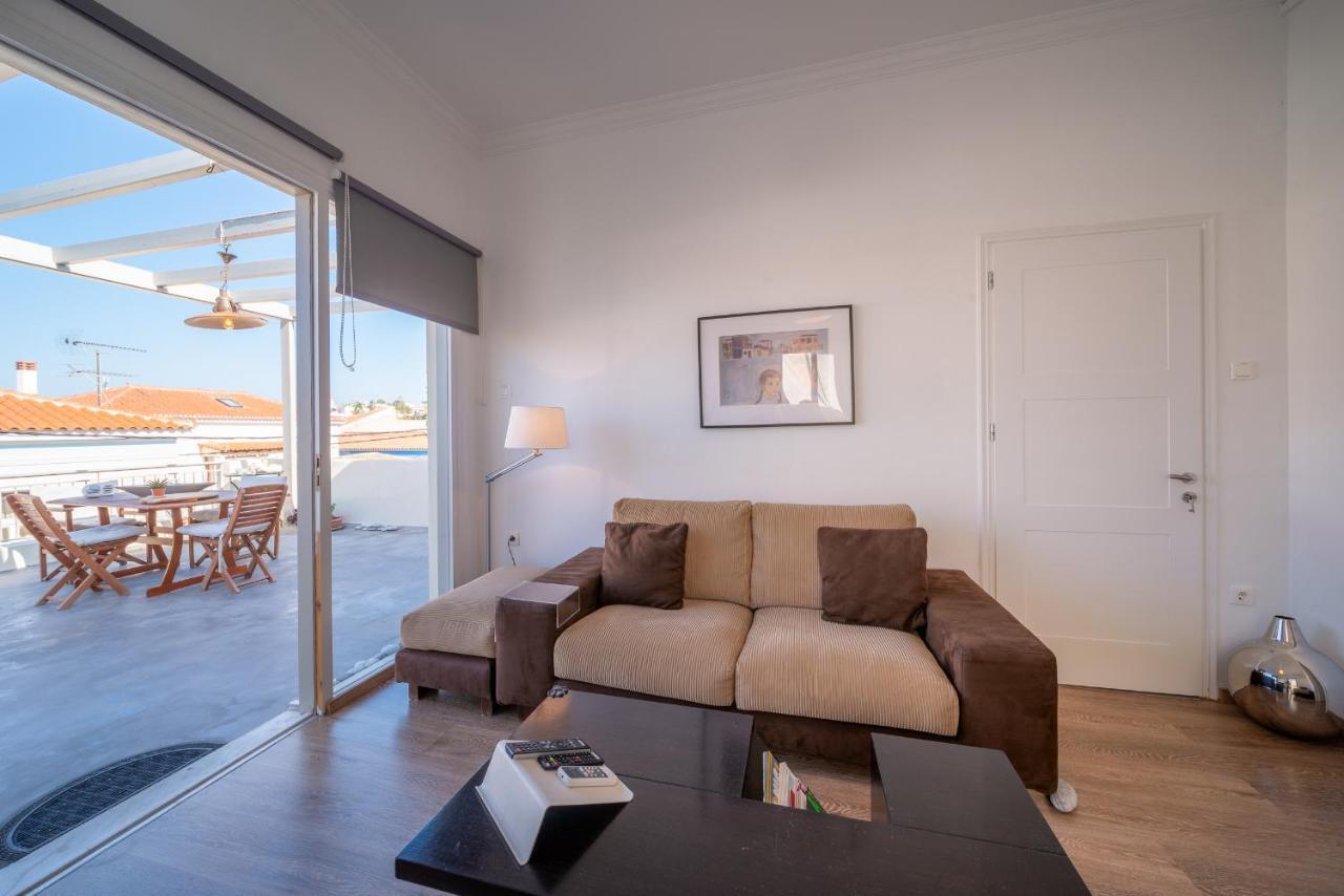 The Roof - Flat Sea View In Aegina Town Apartment Ngoại thất bức ảnh